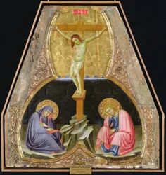 Crucifixion with the Virgin and St. John the Baptist